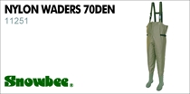 11251 Nylon Waders 70Den